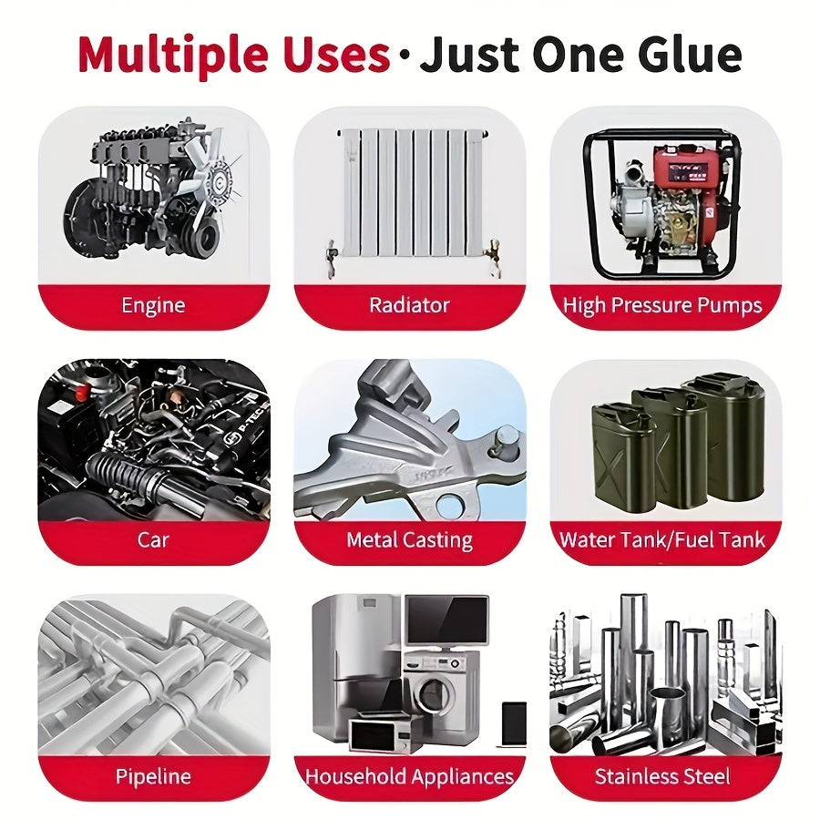 Metal Repair Adhesive for Radiator and Tank Leaks Waterproof Gel 20ML