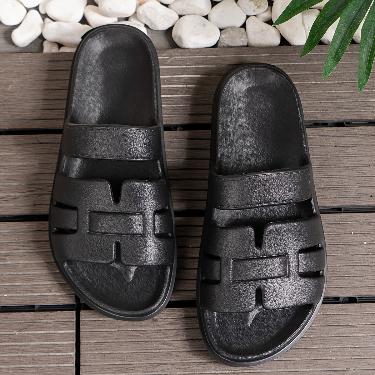 Ayollar uchun EVA ochiq barmoqli ikki qatorli shlyapa, kundalik, nafas oladigan, qulay