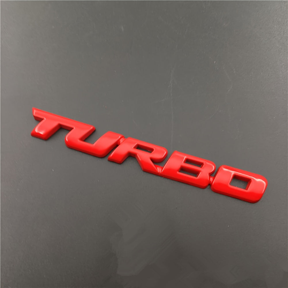 Emblema 3D de metal para coche, calcomanía de aleación de zinc, adhesivo, insignia para portón trasero