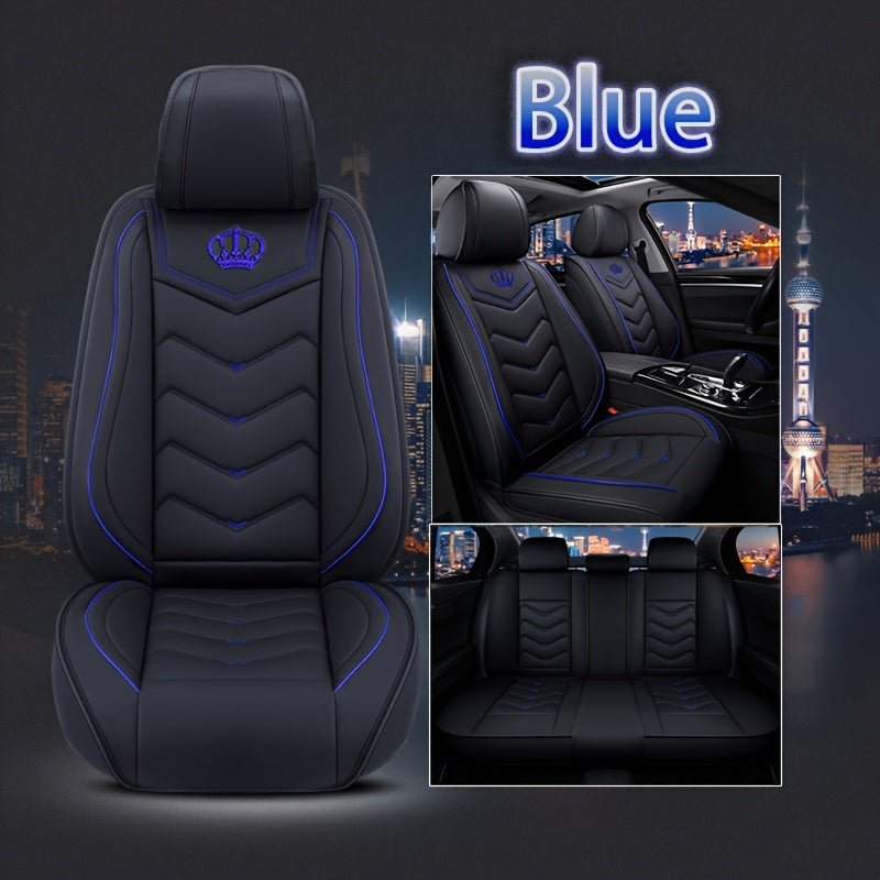 Full Cover Car Seat Covers for Women and Families Waterproof Scratch-Resistant