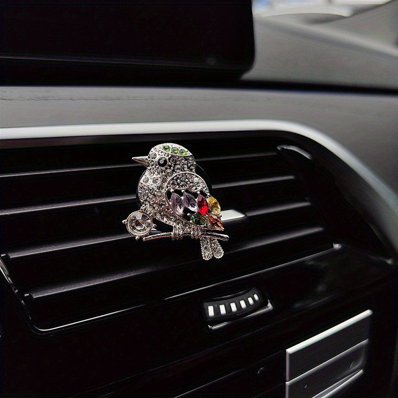 Avtomobil Dekor Aromaterapiya Klipi Rang-barang Qush Parvozchi Avtomobil Havo Chiqishi Hidi Klipi