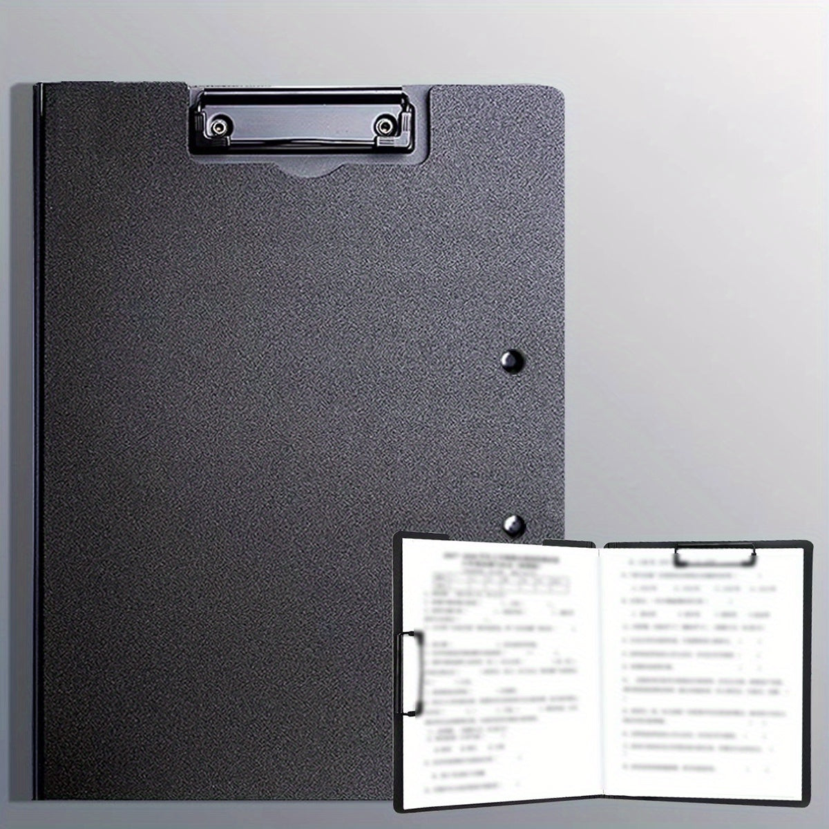 A4 Plywood Color Double Clip Folder for Documents