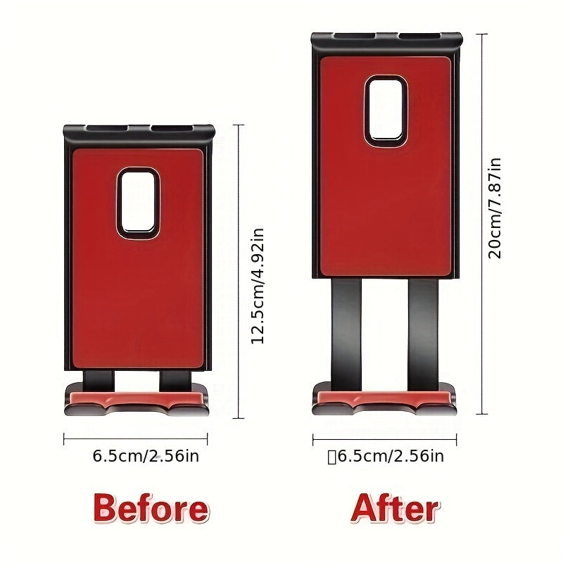 Soporte universal ajustable para coche para tablets y teléfonos con soporte de succión