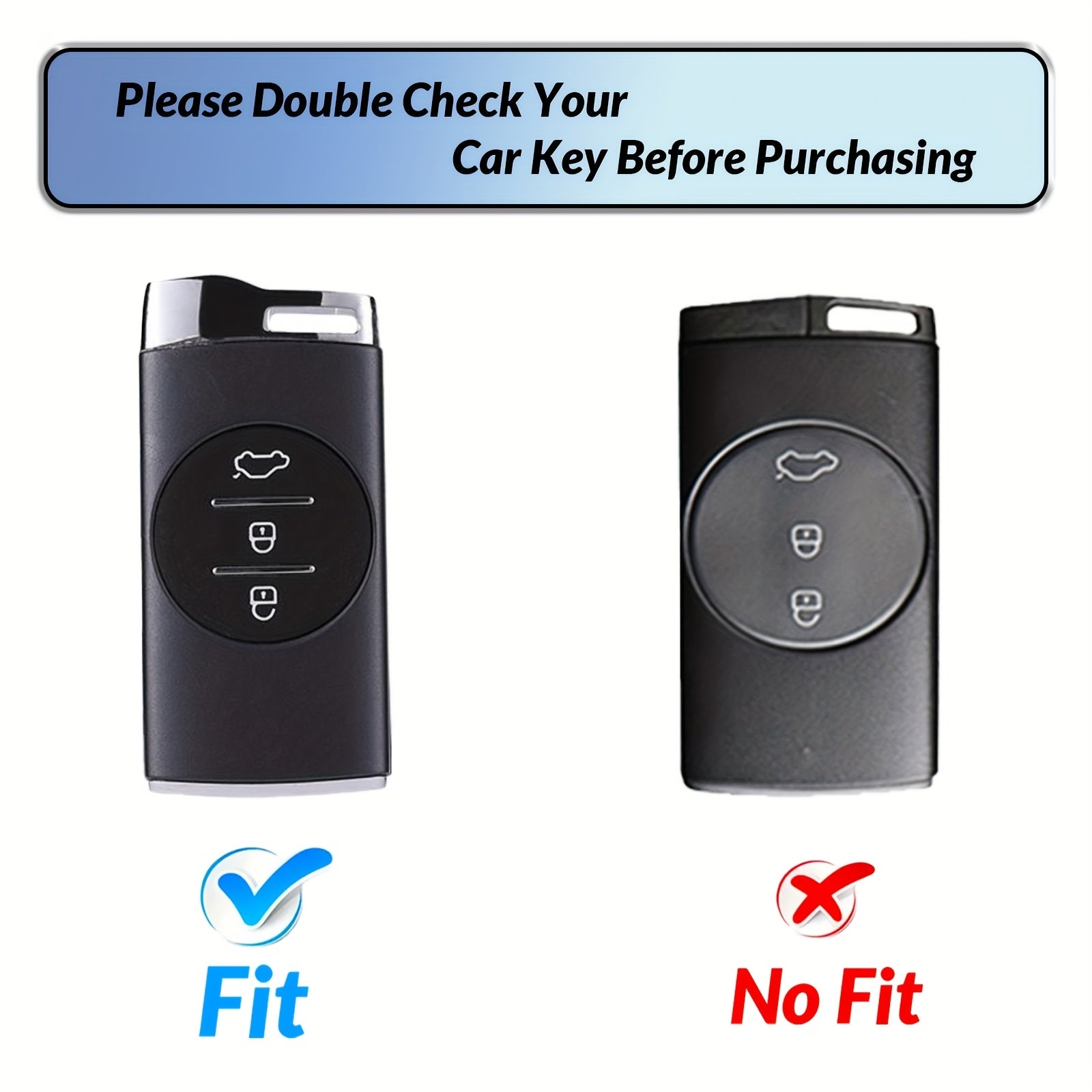 Elegant TPU Key Fob Cover with Keychain Black and Gold for SUVs