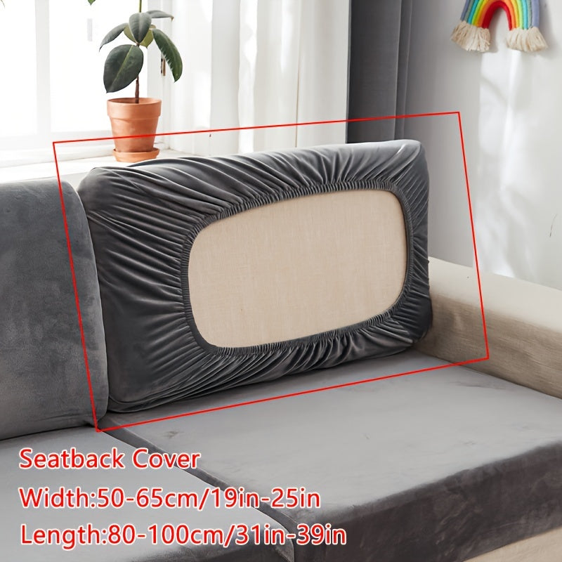 Velvet divan qoplamasi qishki iliqlik va barcha mavsumlar uchun to'liq qoplama ta'minlaydi. Cho'ziluvchan, changdan himoyalangan va elastik mato bilan tozalash oson. Orqa tayanch va yostiq qoplamasi uchun sirpanmas xususiyatlarni o'z ichiga oladi.