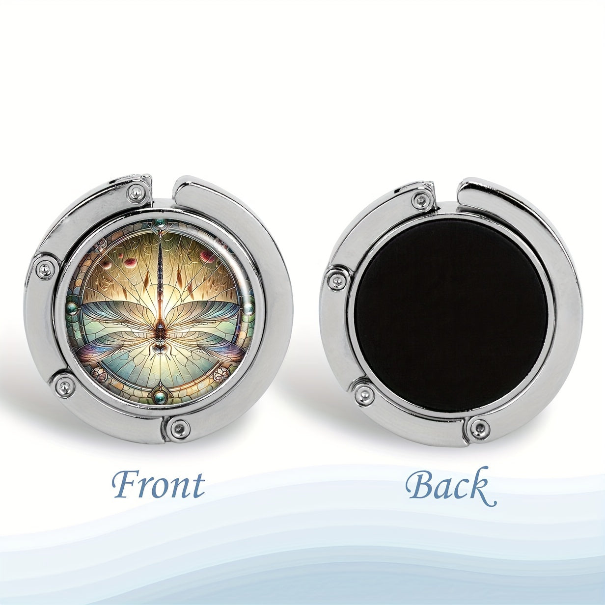 Zinc Alloy Folding Handbag Hook Portable Table Hanger Casual Style