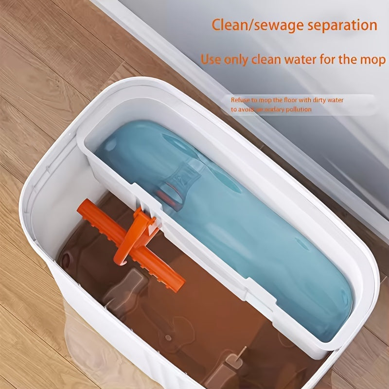 2-in-1 Scraping and Separating Bucket Set for Wood Vinyl Cement Floors