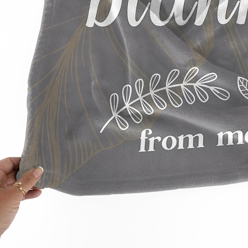 Soft Flannel Blanket for Recovery Cozy Throw for Bed Sofa Camping