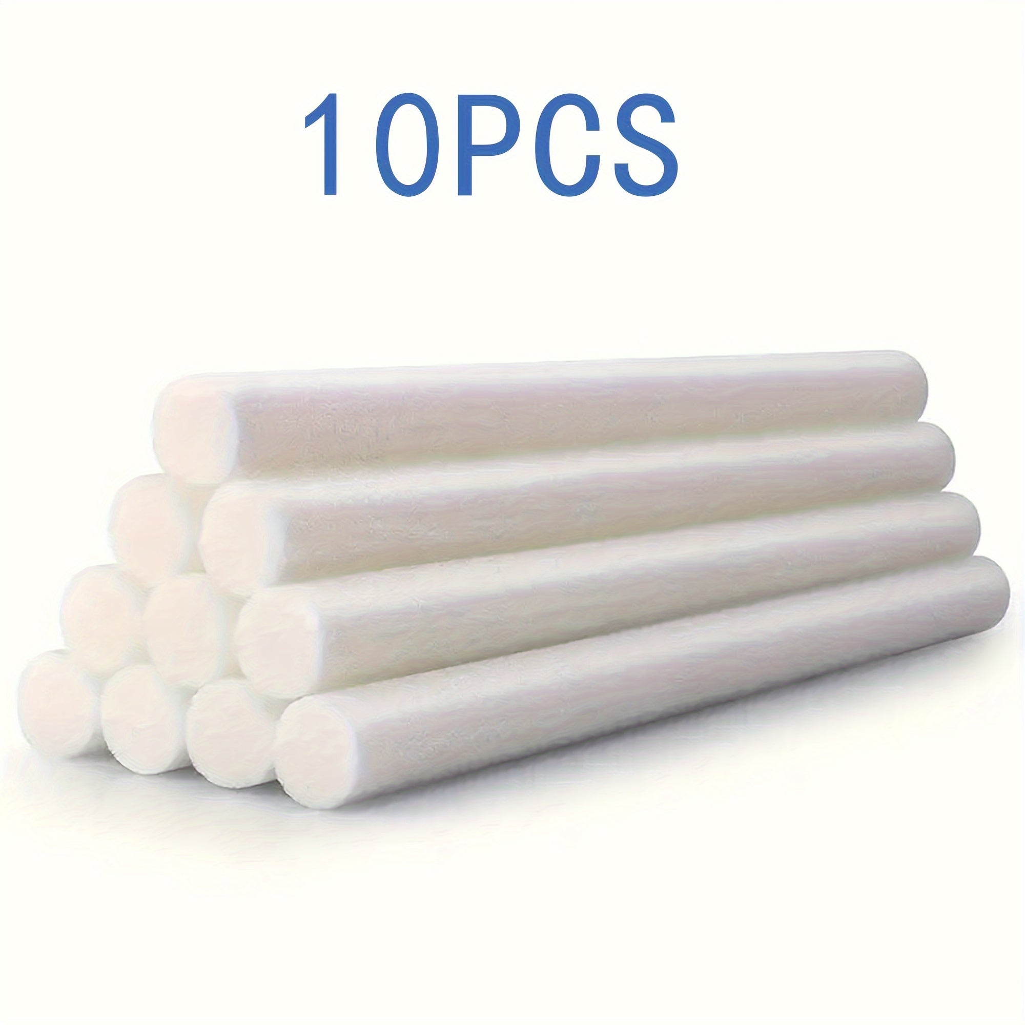 10 dona Atomized Humidifier paxtali tamponlar, so'radigan filtr, gubka tayoqcha