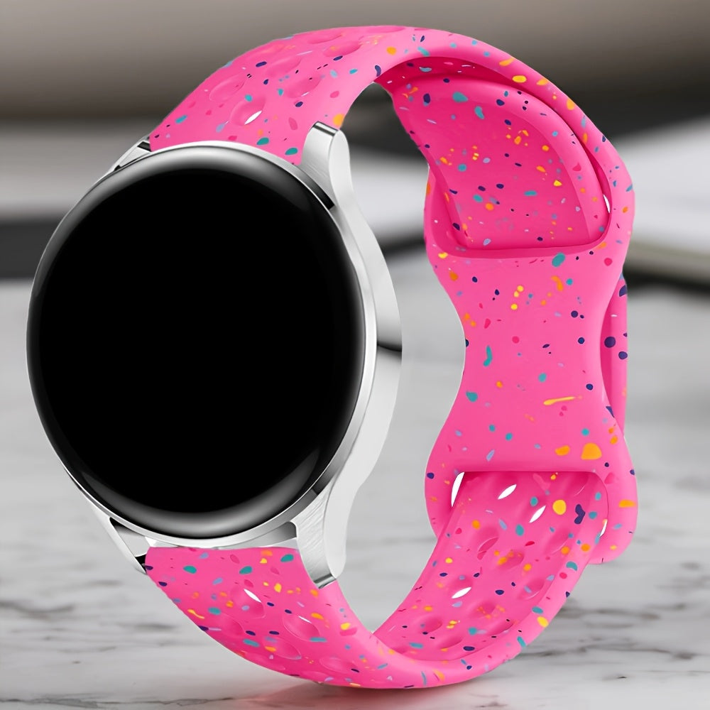 Silicone Watch Band for Samsung Galaxy Watch 4 5 6 7 Active 2 4 Classic 6 Classic Men Women