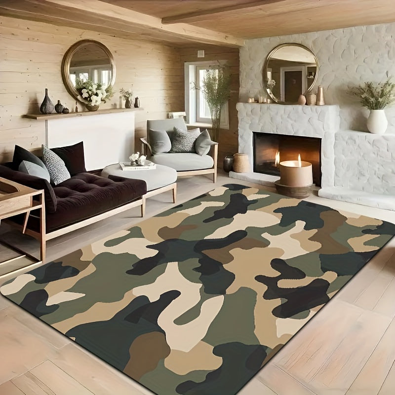 Kamerufli gilam 8mm qalinlikda, oshxona, hojatxona, mehmonxona va yotoq xonasi uchun oson tozalash