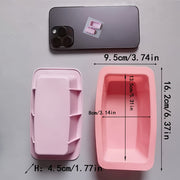 Mini Silicone Toast Mold Set of 3 Rectangular Bread Baking Pans for Pastry and Small Breads