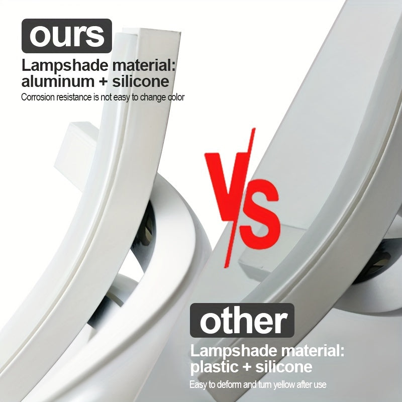 Modern Adjustable Conch Wall Lamp Black White Indoor LED Wall Light for Bedroom Living Room Corridor