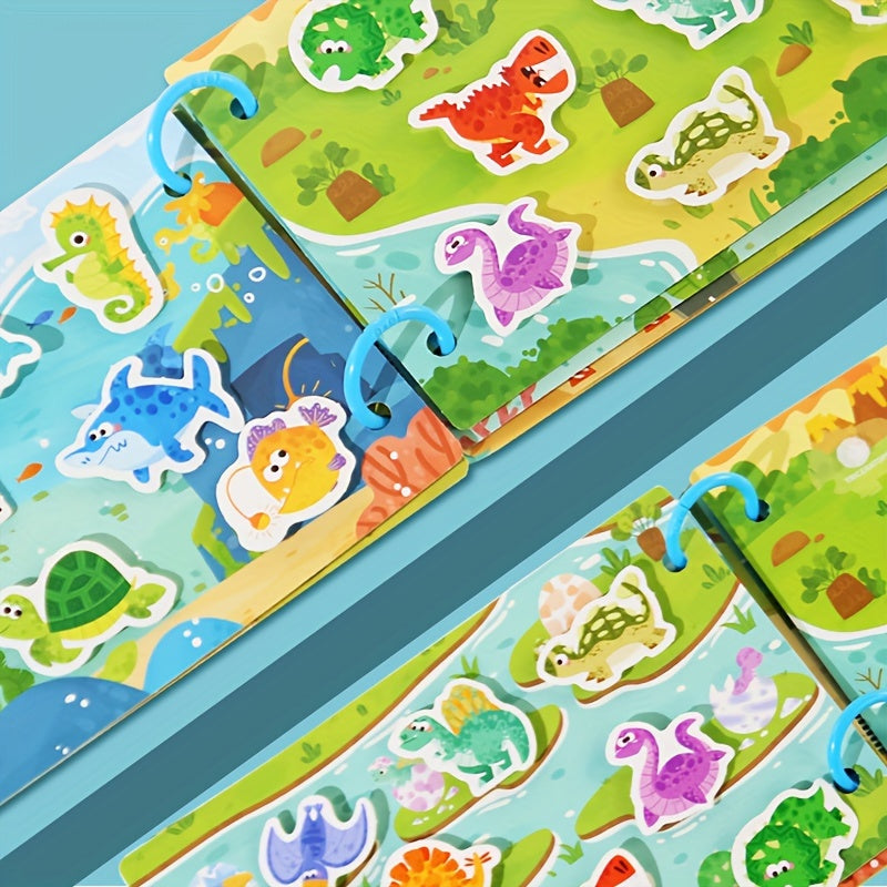 Interactive Kids' Educational Activity Book for Ages 3 Plus Gel Vehicle Theme Vibrant Illustrations