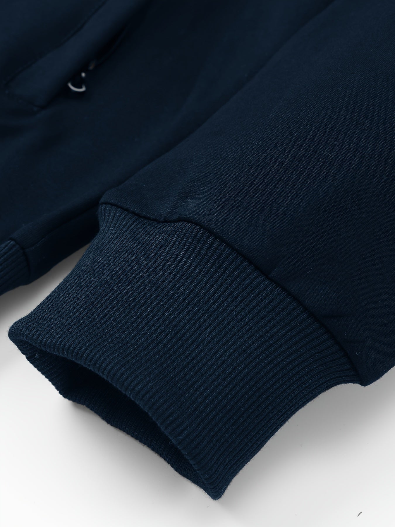 Men's Long Sleeve Jacket and Pants Set with Letters and Stripes for All Seasons