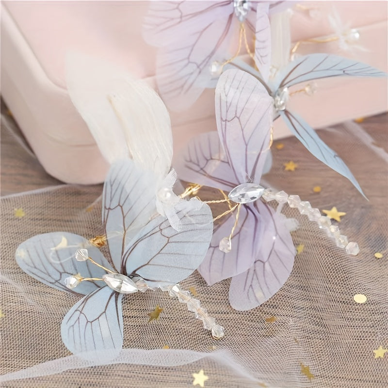 Women's Butterfly Headband for Parties and Cosplay Elegant Hair Accessory