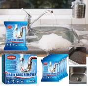 Drain Pipe Cleaning Powder for Clogs Hair Food Residue Oil Toilet Paper
