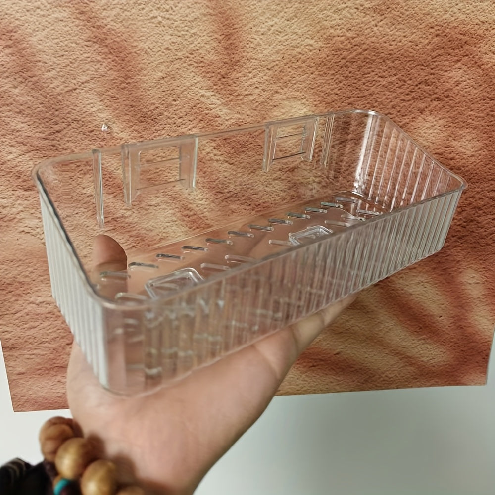 Wall Mounted Bathroom Storage Rack for Organizing Accessories