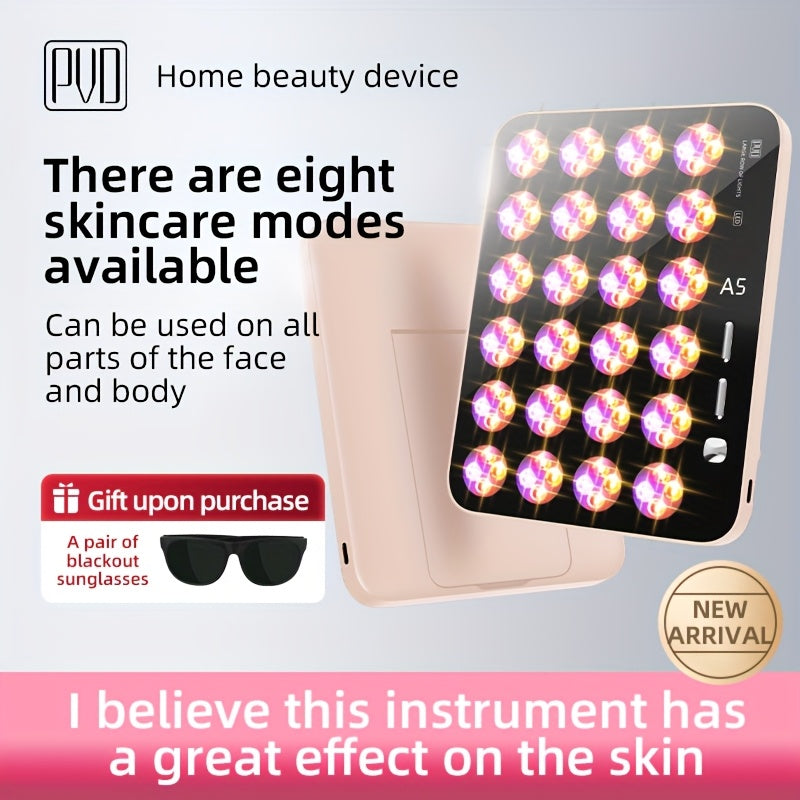 Multi-Color Light Home Skincare Device for High-Efficiency Facial Therapy