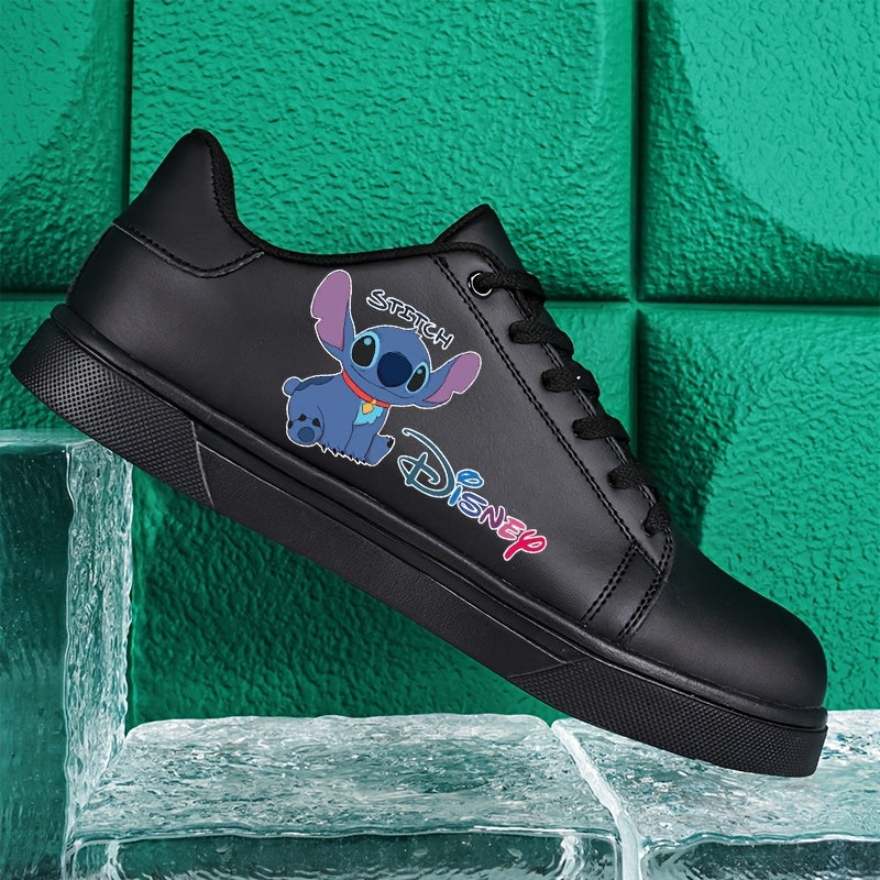 Unisex Black Breathable Casual Sneakers Soft Shock-Absorbing Outdoor Shoes