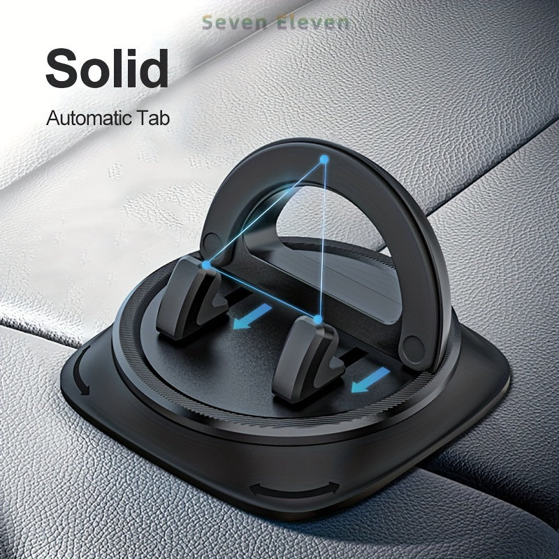 360° Rotating Car Dashboard Phone Mount ABS Waterproof GPS Navigation Holder