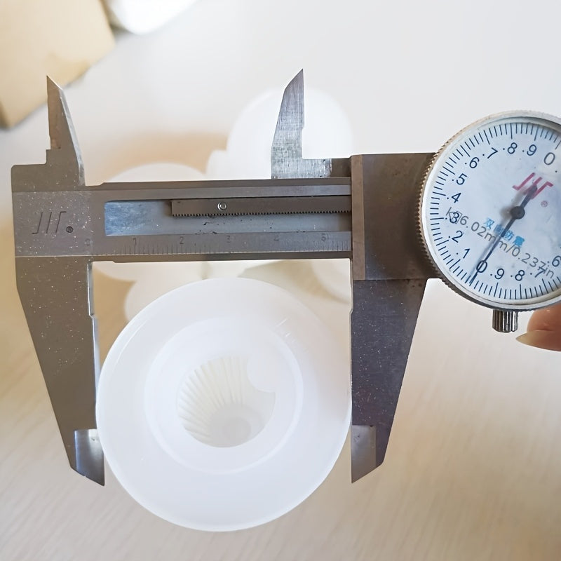 Комплект из 4 моющихся силиконовых HEPA-фильтров для автомобильного пылесоса, замена