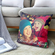 Create Your Own Square Pillow Cover Soft Polyester Personalized Home Decor Gift