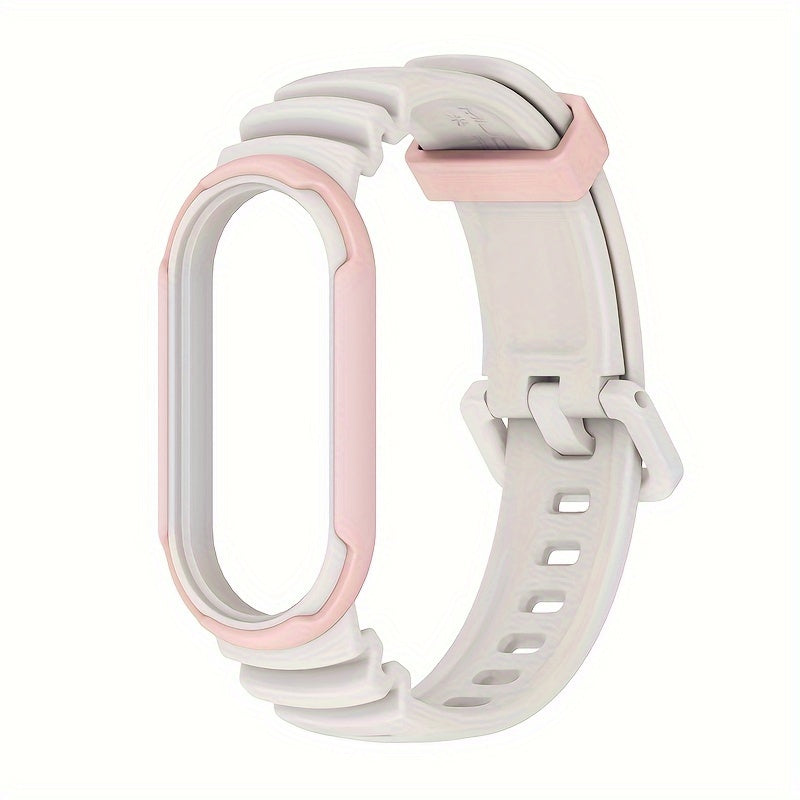 Waterproof TPU Sport Band for Mi Band 5 6 7 Adjustable Durable Replacement Strap