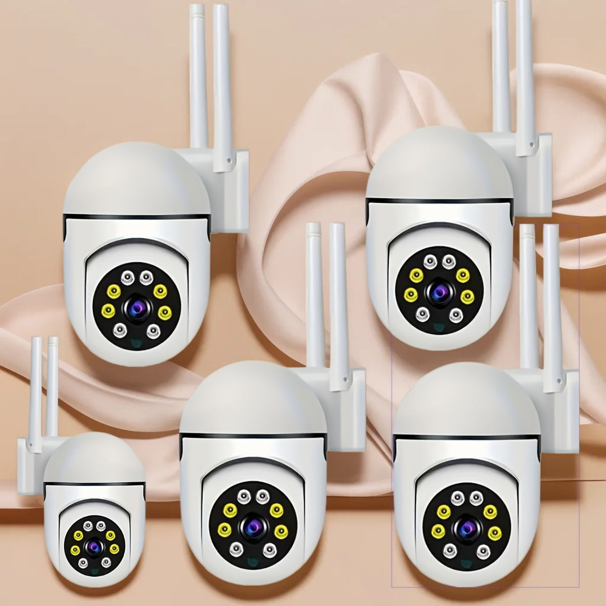 High-Definition Action Camera with Wide-Angle Lens Wi-Fi Infrared USB Power