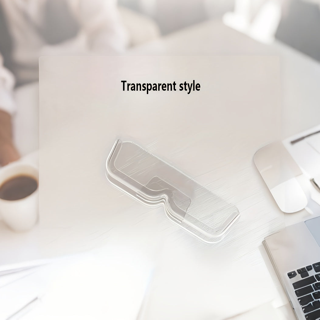 Wall-Mounted Glasses Storage Box for Bathroom Bedroom Organizer