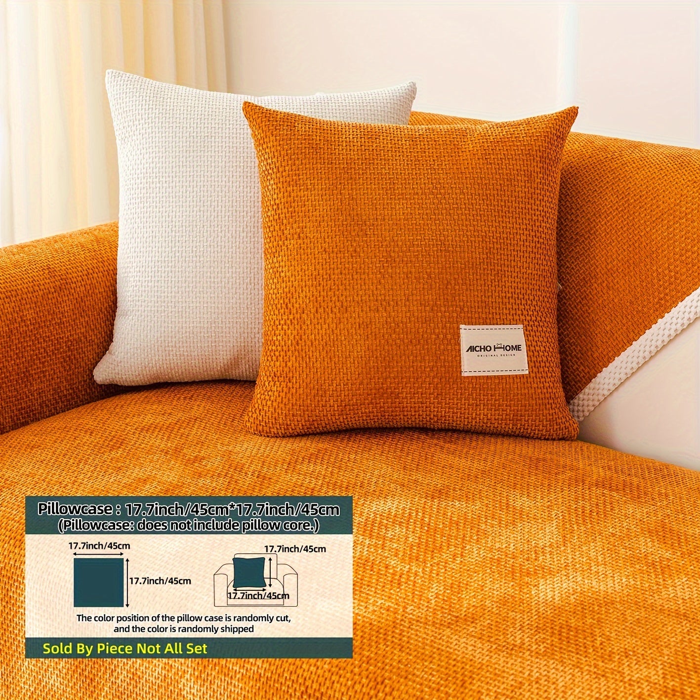 Чехлы для диванов, которые можно стирать в машине, для диванов на 1-4 места из материалов, безопасных для домашних животных, доступны в различных цветах и текстурах.