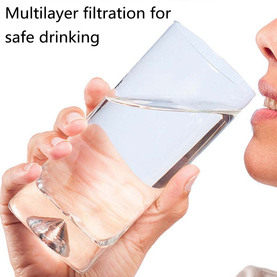 Qulay oshxona kran filtr - Tezda kran suvi tozalash, ekologik toza dizayn, uzoq muddatli material, uyda suv sifatini yaxshilash uchun mukammal, toza ichimlik suvi uchun ajoyib