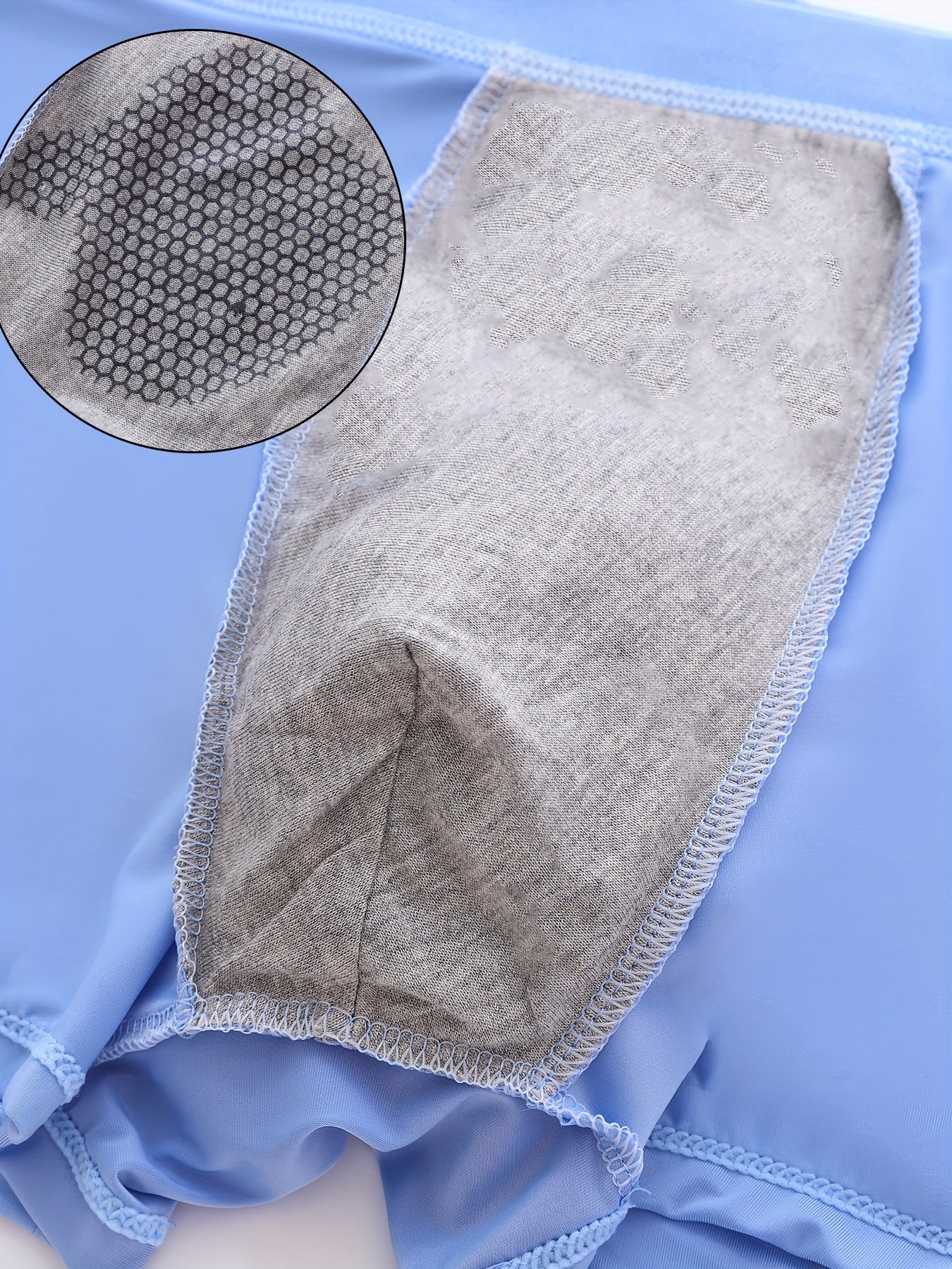 5-Pack Men's Boxer Briefs Solid Color Medium Stretch Knit 88% Polyester 12% Elastane