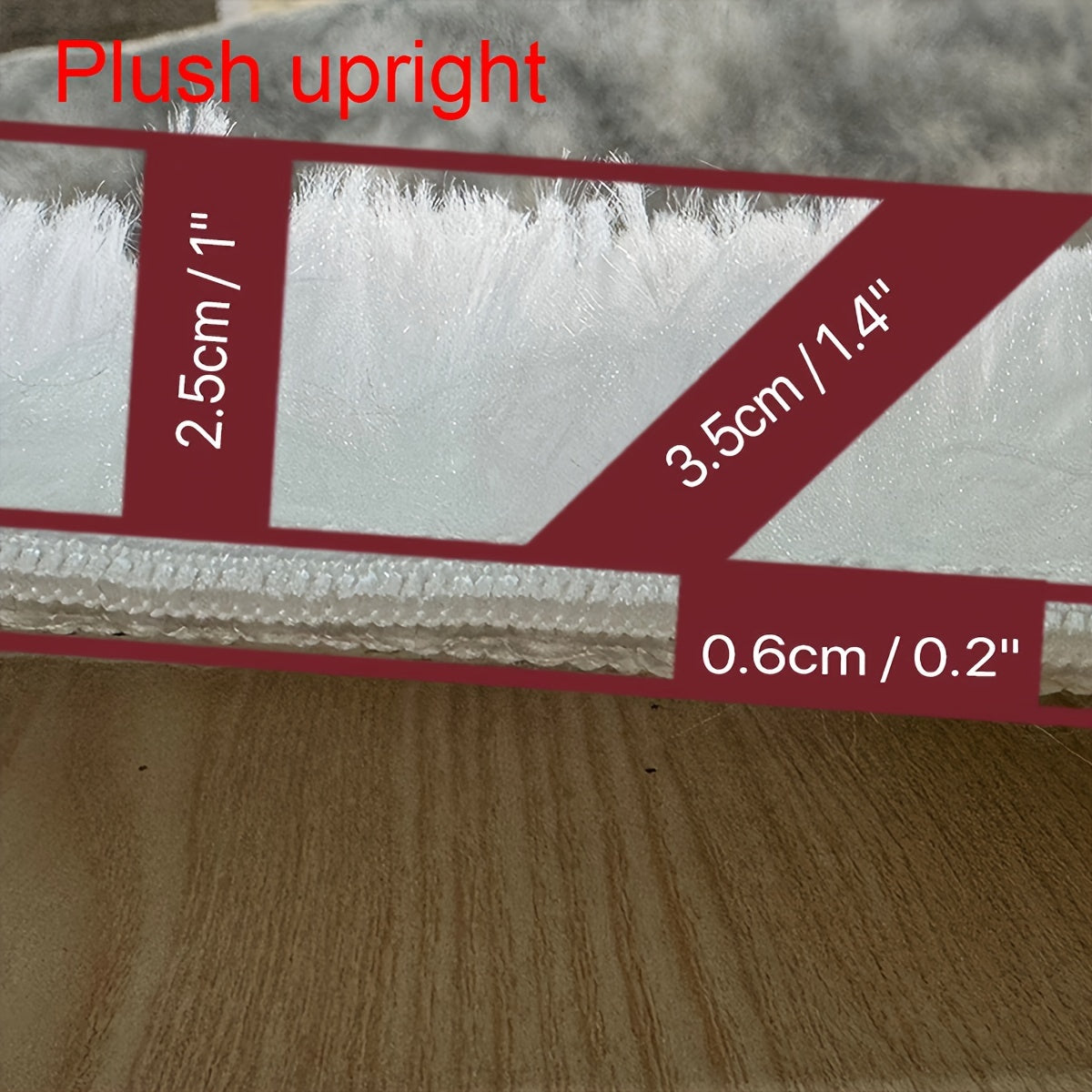 White Round Faux Fur Area Rug Soft Plush Cozy for Living Room Bedroom