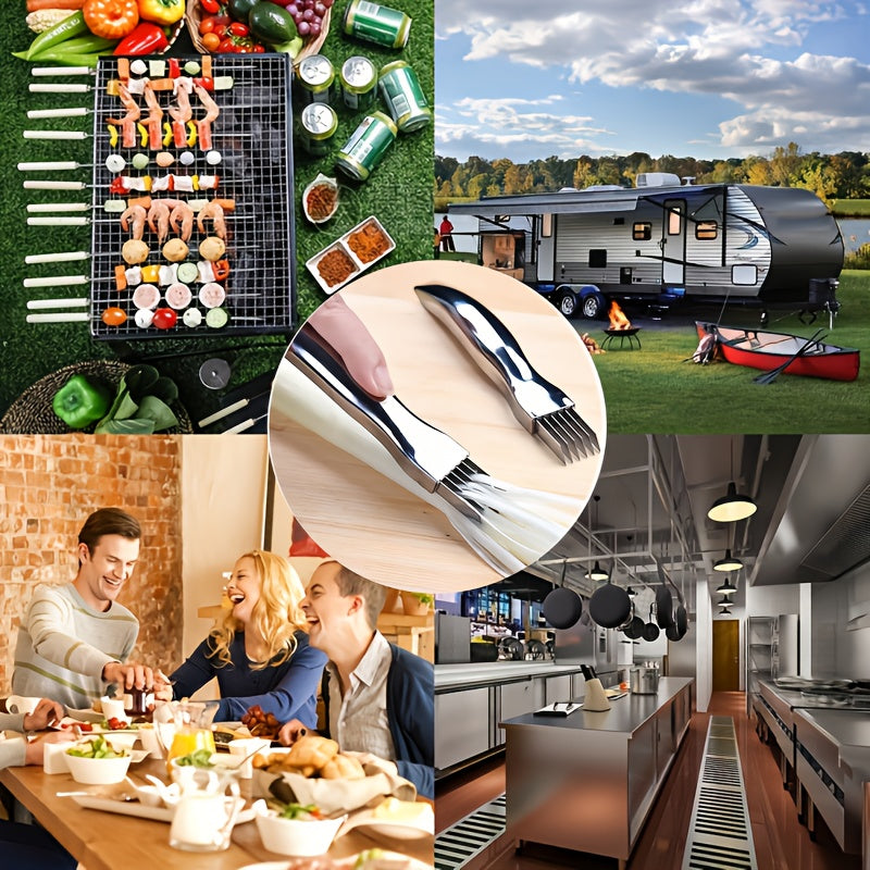 Noxud qotishma piyoz kesgichi - Sarimsoq, pomidor va sabzavotlar uchun ko'p funksiyali oshxona asbobi - Oson pishirish va BBQ tozalash uchun oziq-ovqat xavfsiz maydalagich va kesgich