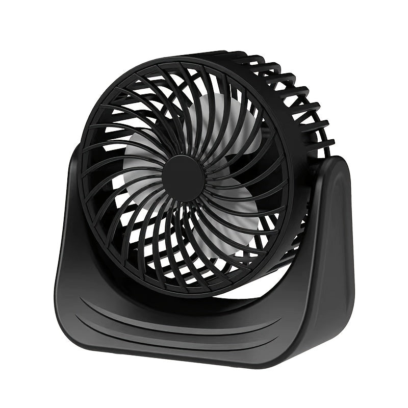 USB Portable Fan with 1 Speed Detachable Washable Quiet Desk Office Fan