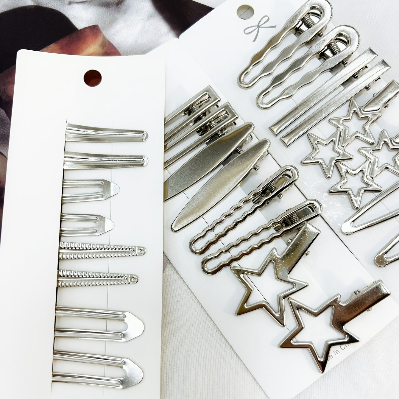 24 Pack Hair Clips for Women Bangs and Stylish Hair Accessories