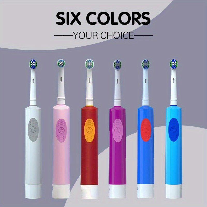 Kattalar uchun elektr tish cho'tkasi 60000 RPM Sariq Ko'k 2 ta almashtiriladigan boshlar