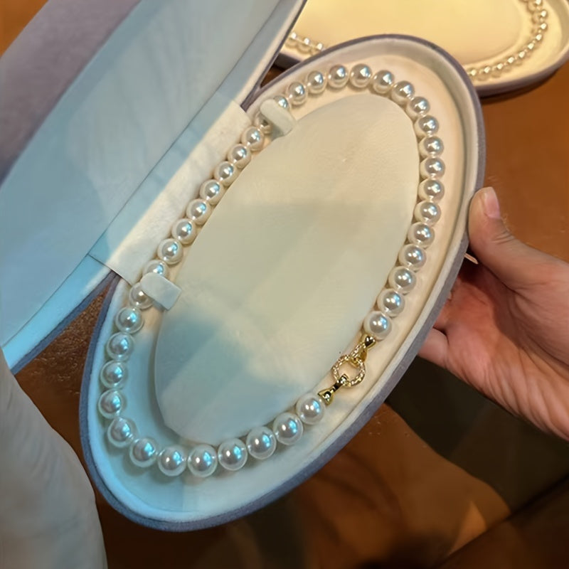 Australian White Pearl Necklace for Women Elegant Romantic Gift