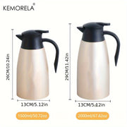 Stainless Steel 1.5/2L Thermal Kettle Vacuum Insulated Coffee Pot