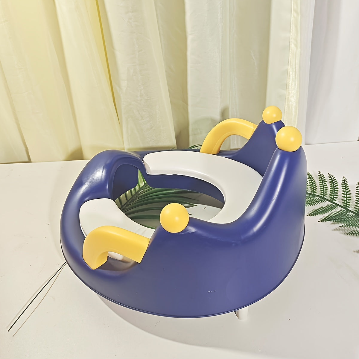 "Tualet o'rgatish o'rindig'i - Yosh bolalar uchun katta tualet o'rnatuvchisi, plastik, turli ranglarda, 3-8 yoshgacha mos, Xitoyda Royal Crown tomonidan ishlab chiqarilgan"