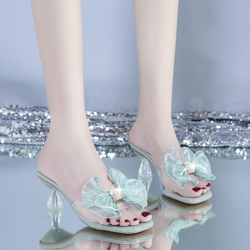 Women's Ankle Strap Open Toe High Heel Sandals for Summer Party Formal Wear