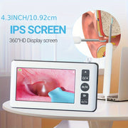 Продвинутый ушной зонд с 10,92 см IPS HD экраном, эндоскопическая камера 1080P, USB-зарядка