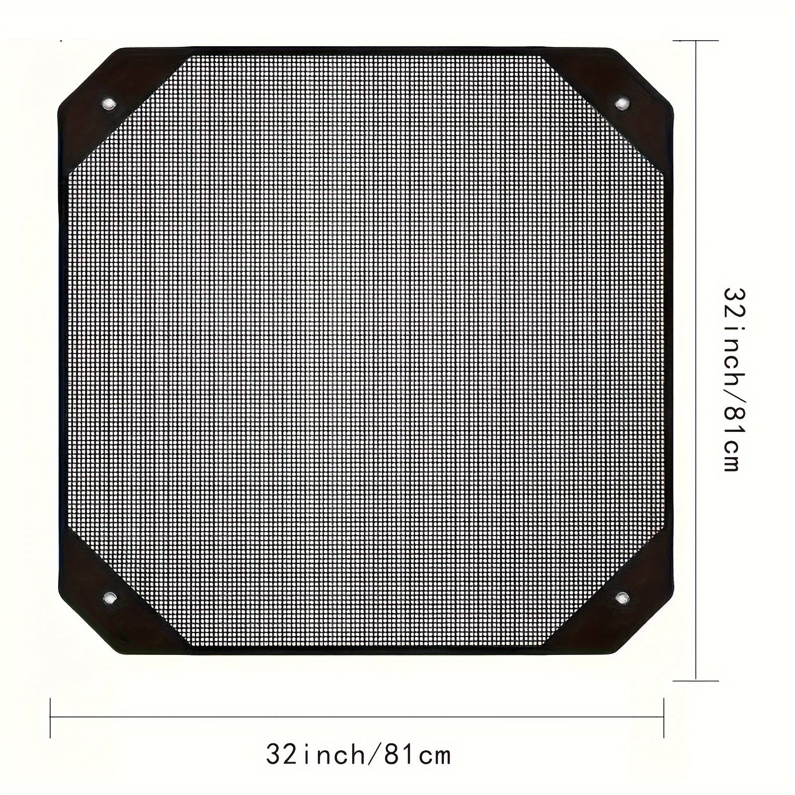 Outdoor Air Conditioner Cover Mesh Design Snow Leaf Protection with Elastic Hooks