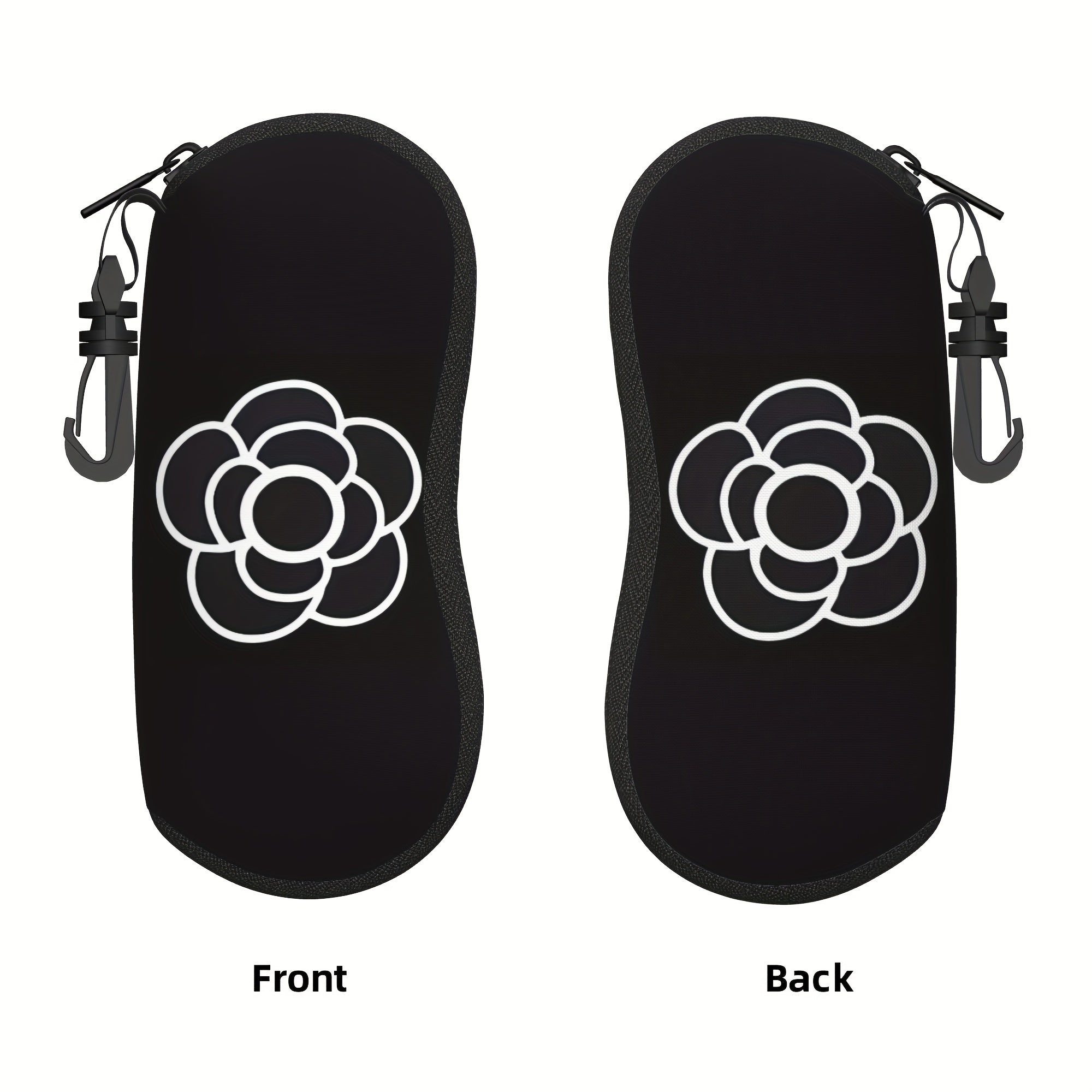 Usmonli dizayni bilan jihozlangan, har kuni foydalanish uchun ideal bo'lgan, portativ yumshoq qopqoqli xloropren fermuarli ko'zoynak qutisi bilan uslubda sayohat qiling.