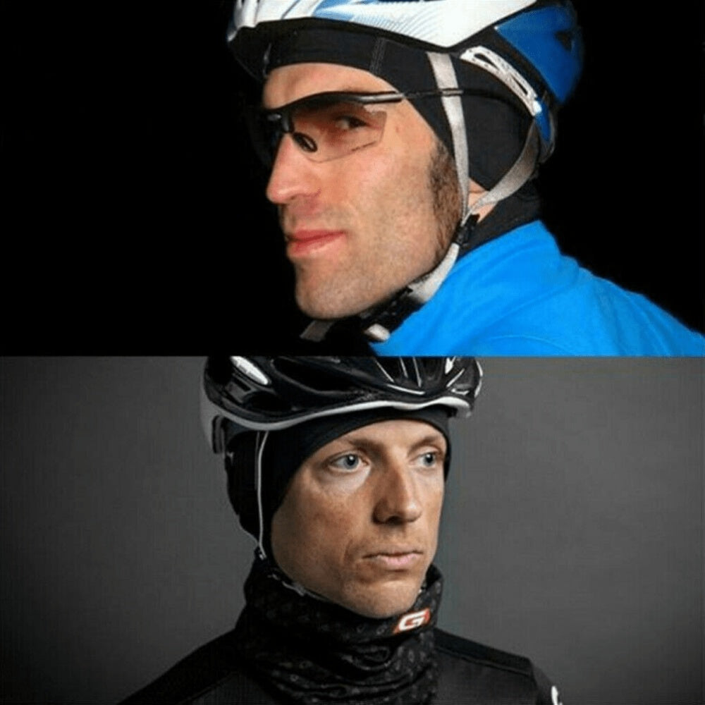 Uniseks Polyester Tikişli Sovutuvchi Dome Skull Cap Terga qarshi Kask Qoplamasi