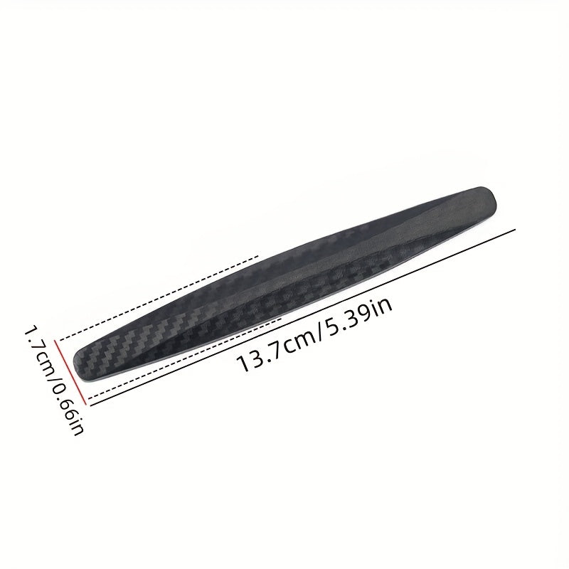 4 Pcs Universal Car Door Anti-Collision Strips Rearview Mirror Protector