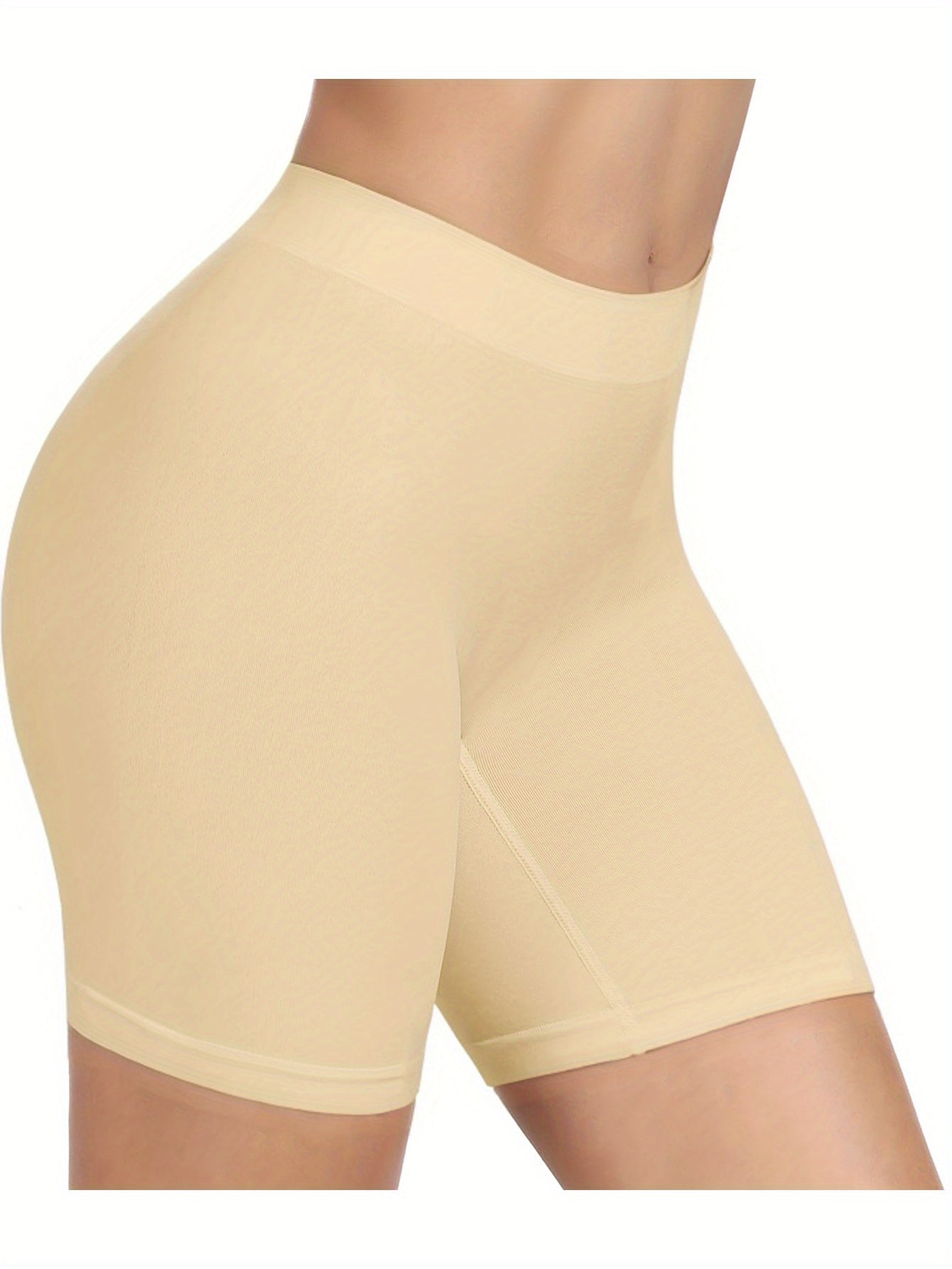 Ayollar uchun shovqinsiz nafas oladigan qorin nazorati bilan velosiped shimlari, katta o'lcham, mashg'ulot va fitness