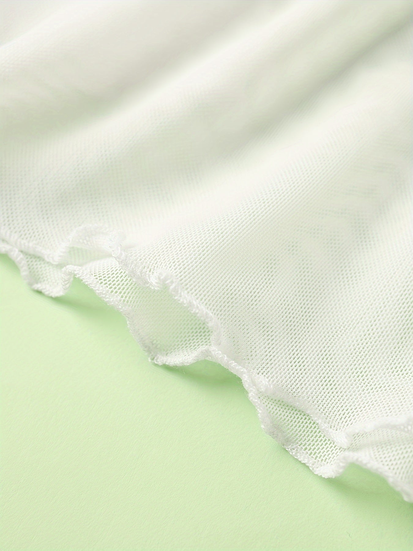 Women's Lace Mesh Slip Dress V-Neck Backless Lingerie