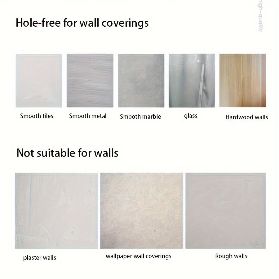 Wall Mount Plastic Hooks for Washbasin Industrial Style Bathroom Organizer